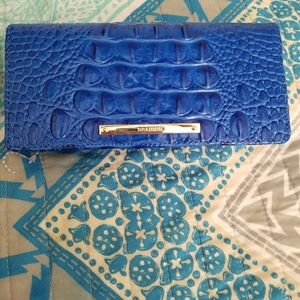Brahmin Wallet Ady Cobalt